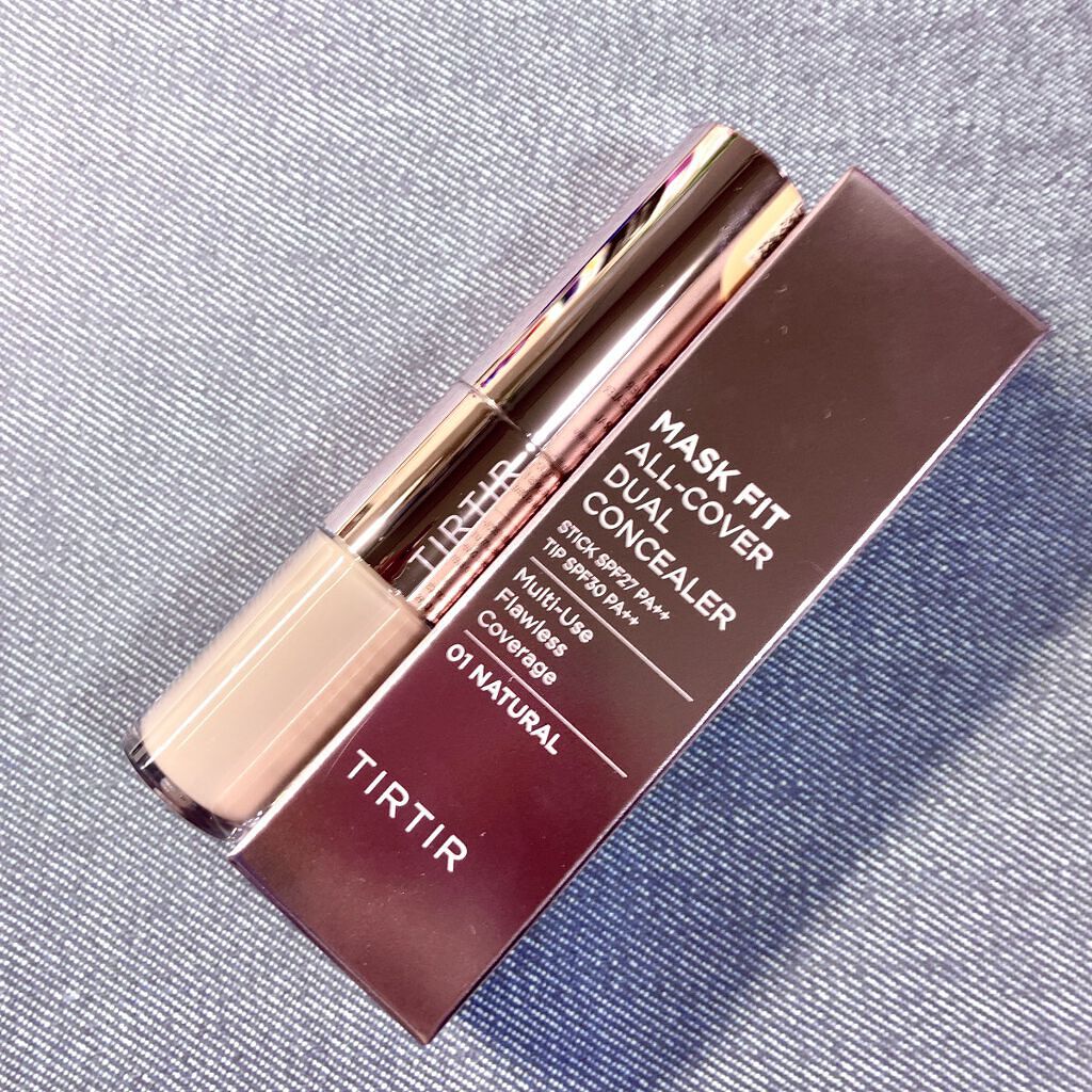 マスクフィットオールカバーデュアルコンシーラー/TIRTIR(ティルティル)/コンシーラーを使ったクチコミ（1枚目）
