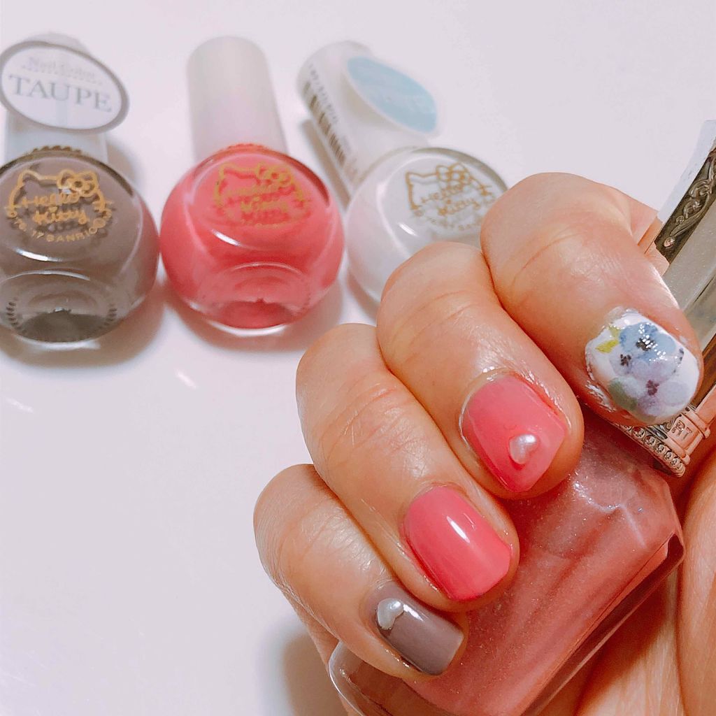 サンリオネイル/DAISO/マニキュアを使ったクチコミ(2枚目)