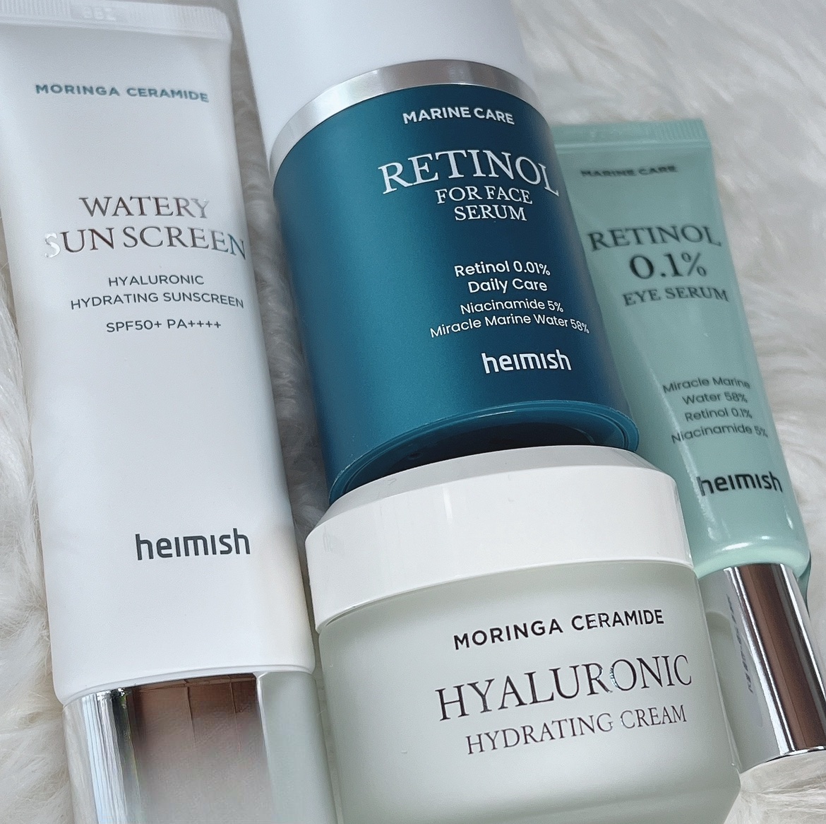 マリンケア レチノールアイセラム/heimish/アイケア・アイクリームを使ったクチコミ（2枚目）