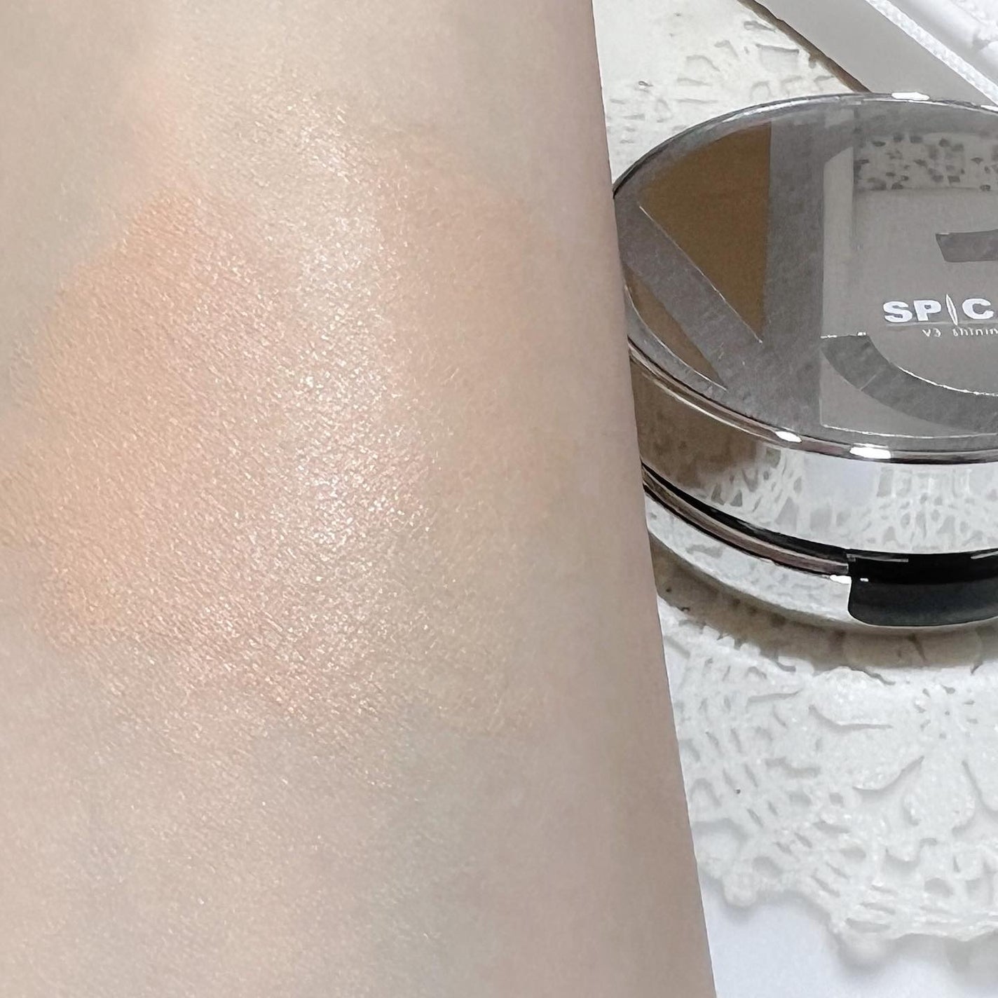V3シャイニングファンデーション/SPICARE/クッションファンデーションを使ったクチコミ(4枚目)