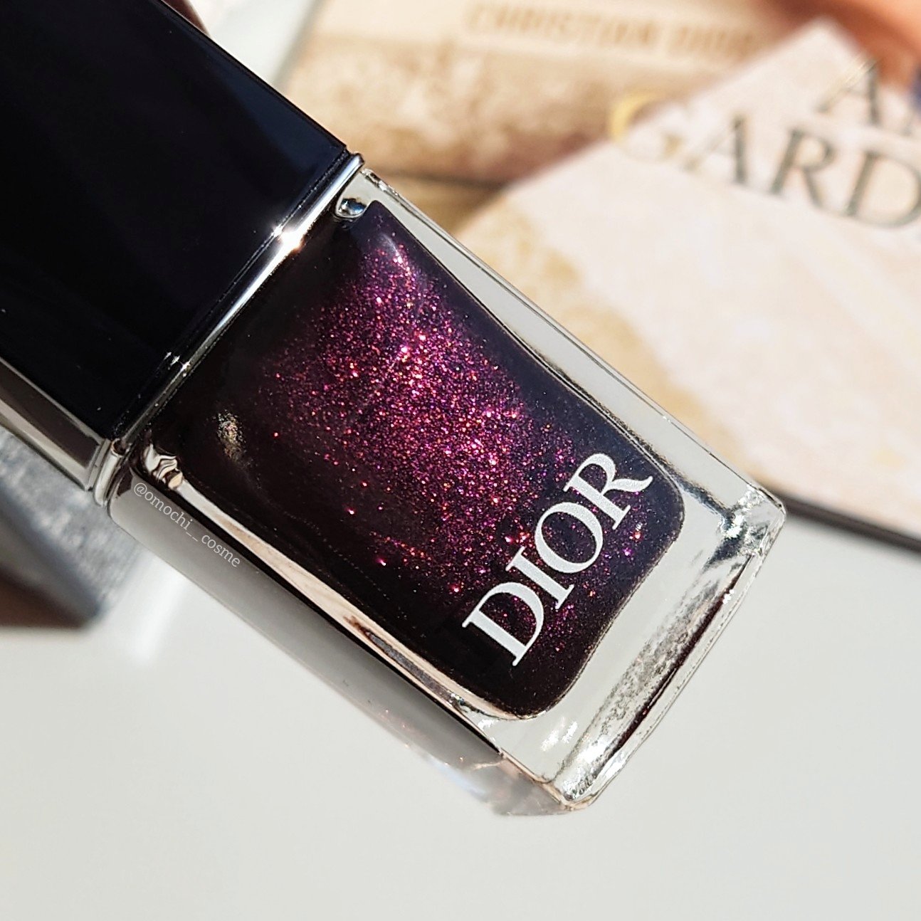Dior マニキュア 限定マニキュア】ディオール ヴェルニ｜Diorの口コミ - 限定色🖤 Dior