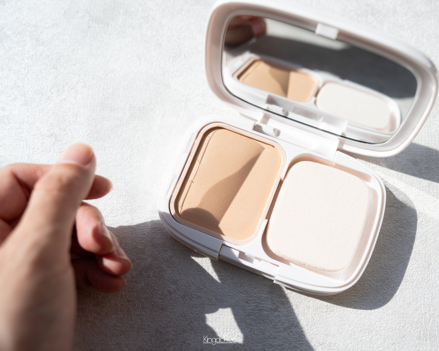 パウダーファンデーション/media luxe/パウダーファンデーションを使ったクチコミ(3枚目)