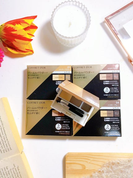 アイブロウキーパー/コフレドール/パウダーアイブロウを使ったクチコミ(8枚目)