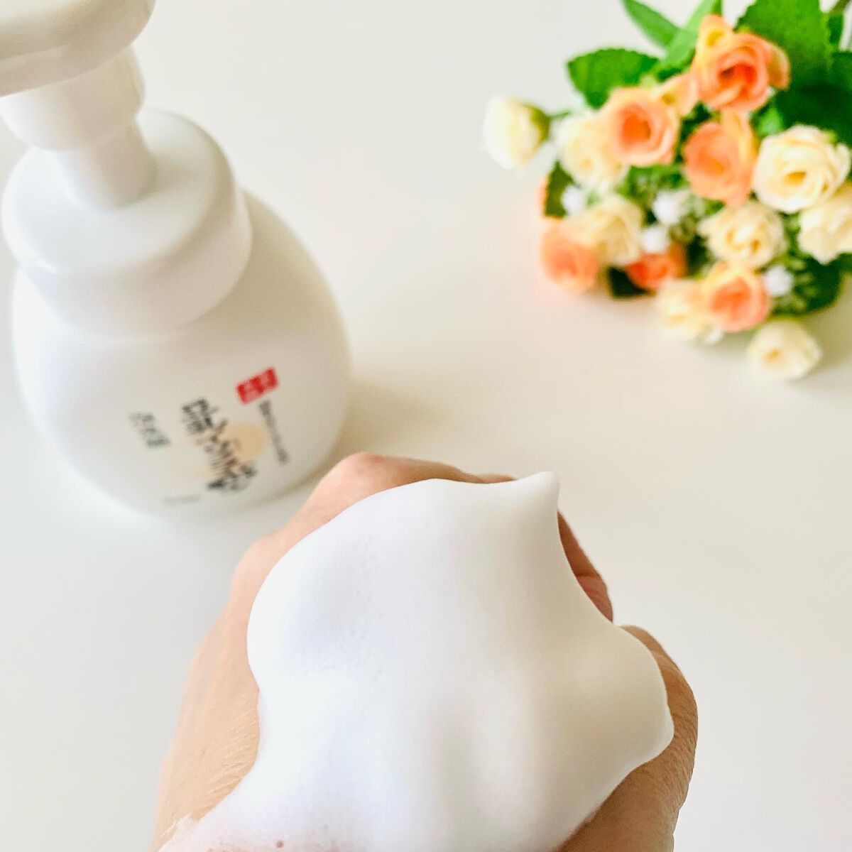 薬用泡洗顔/なめらか本舗/泡洗顔を使ったクチコミ(4枚目)