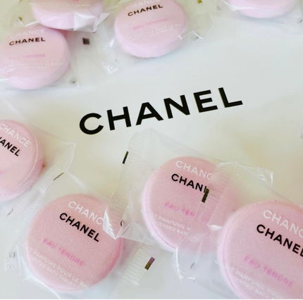 チャンス オー タンドゥル バス タブレット/CHANEL/保湿系入浴剤を使ったクチコミ(2枚目)