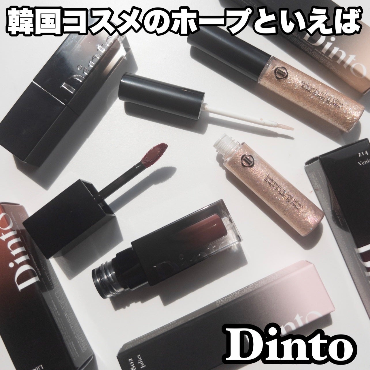【used、匿名配送】Dinto ブラーグロイリップティント 9点SET ブラーグロイリップティント|Dinto他、1商品を使った口コミ
