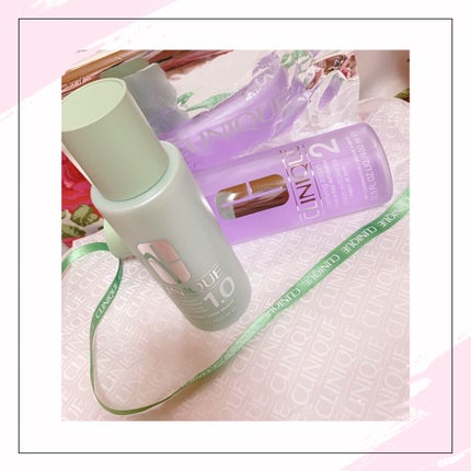 クラリファイング ローション 2/CLINIQUE/拭き取り化粧水を使ったクチコミ(1枚目)