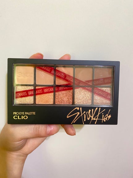 straykids限定カラープロアイパレット/CLIO/アイシャドウパレットを使ったクチコミ(2枚目)