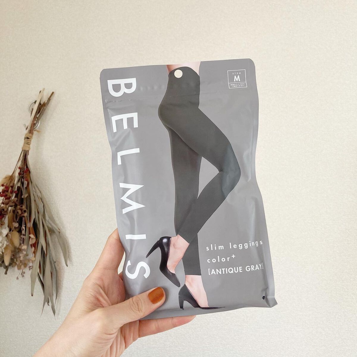 スリムレギンス color+/BELMISE/着圧ソックス・レギンスを使ったクチコミ（1枚目）