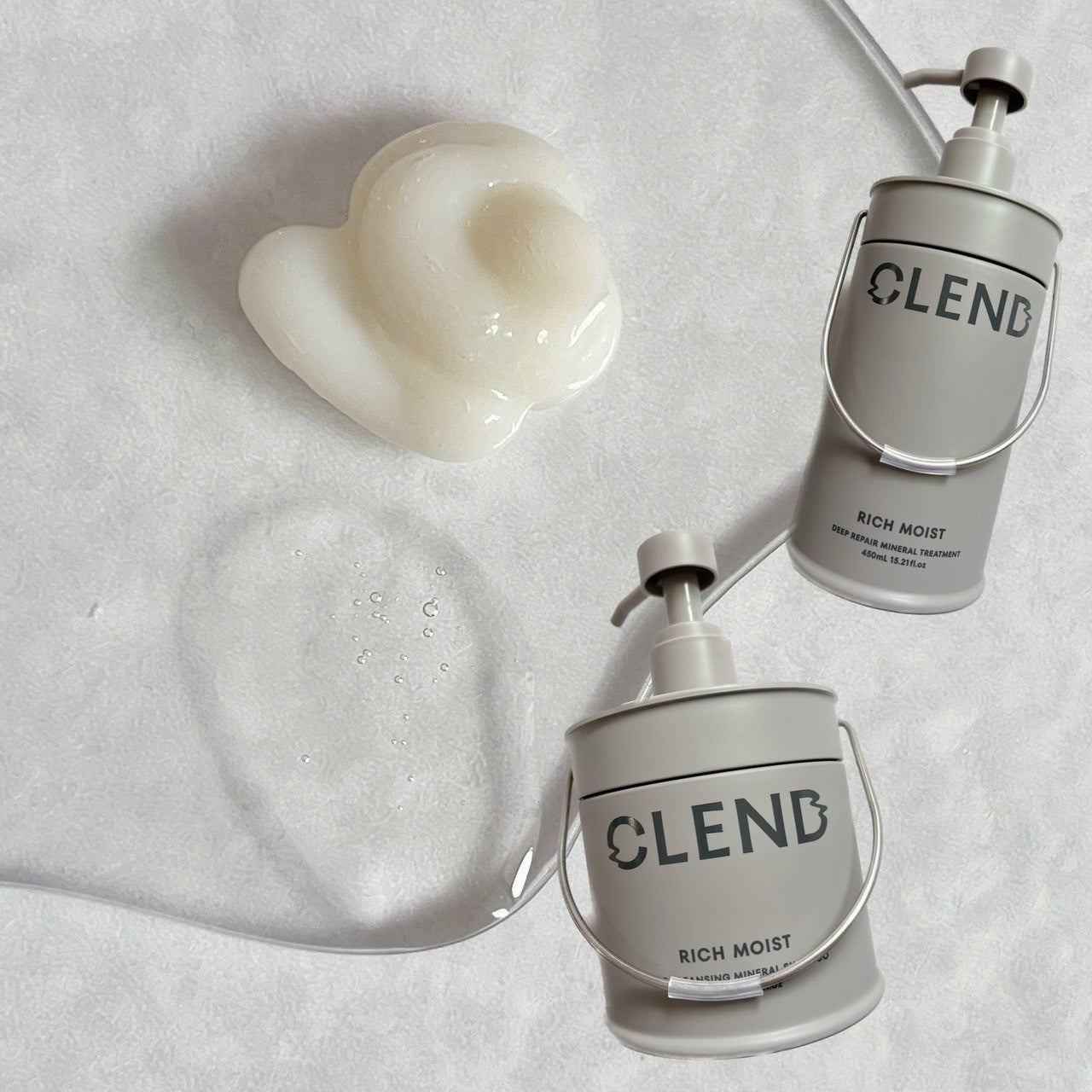 リッチモイスト ディープクレンジング ミネラル シャンプー/ディープリペア ミネラル トリートメント/CLEND/市販シャンプーを使ったクチコミ(3枚目)