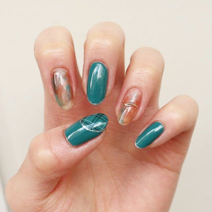 グロッシーコート/スキューズミー/オールインワンネイルを使ったクチコミ(6枚目)