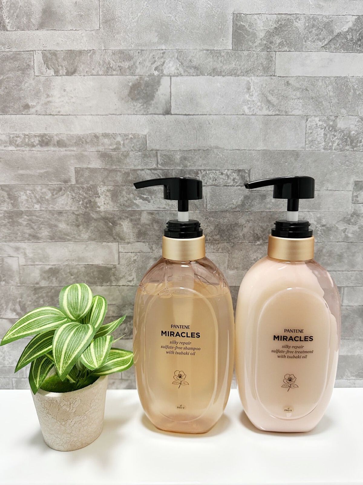 ミラクルズ サルフェート無添加&ジェントルリペア ボンドリペア シャンプー/トリートメント/パンテーン/市販シャンプーを使ったクチコミ（1枚目）