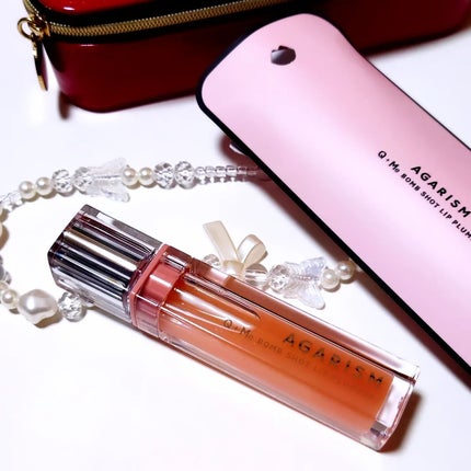 キューミ―ボムショットリッププランパー/AGARISM/リッププランパーを使ったクチコミ(1枚目)