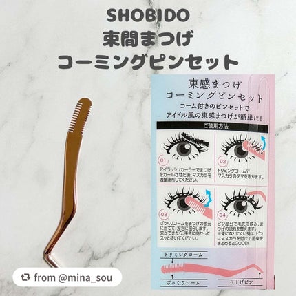束感まつげコーミングピンセット/SHOBIDO/その他化粧小物を使ったクチコミ(2枚目)