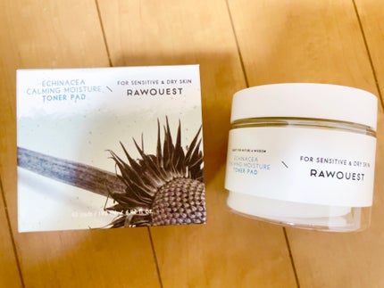 エキネシア カーミングモイスチャートナーパッド/RAWQUEST/トナーパッドを使ったクチコミ(1枚目)