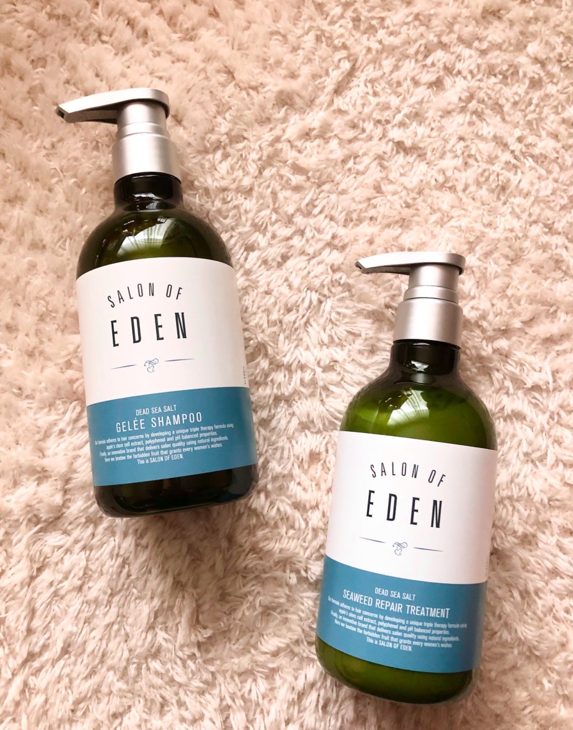 サロンオブエデン ジュレ シャンプー M/トリートメント M /SALON OF EDEN/市販シャンプーを使ったクチコミ(1枚目)