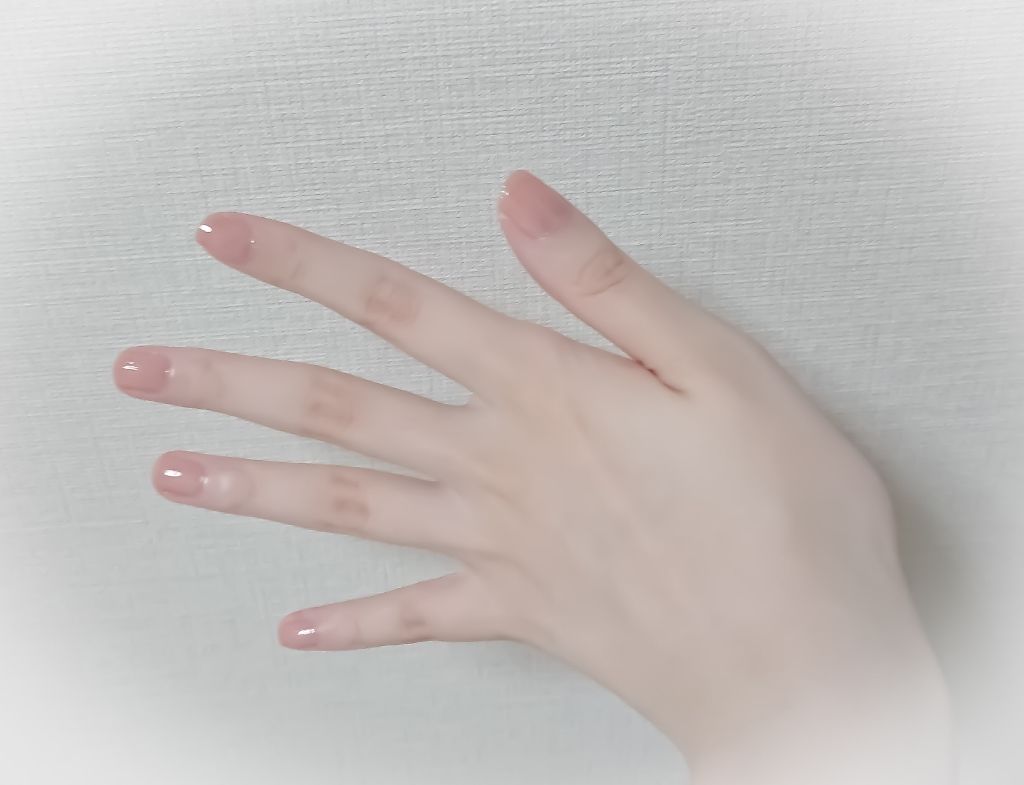 カラーオンベースコート/デュカート/オールインワンネイルを使ったクチコミ(3枚目)