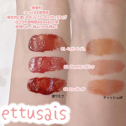 エテュセ タイムス リップ/ettusais/口紅を使ったクチコミ(5枚目)