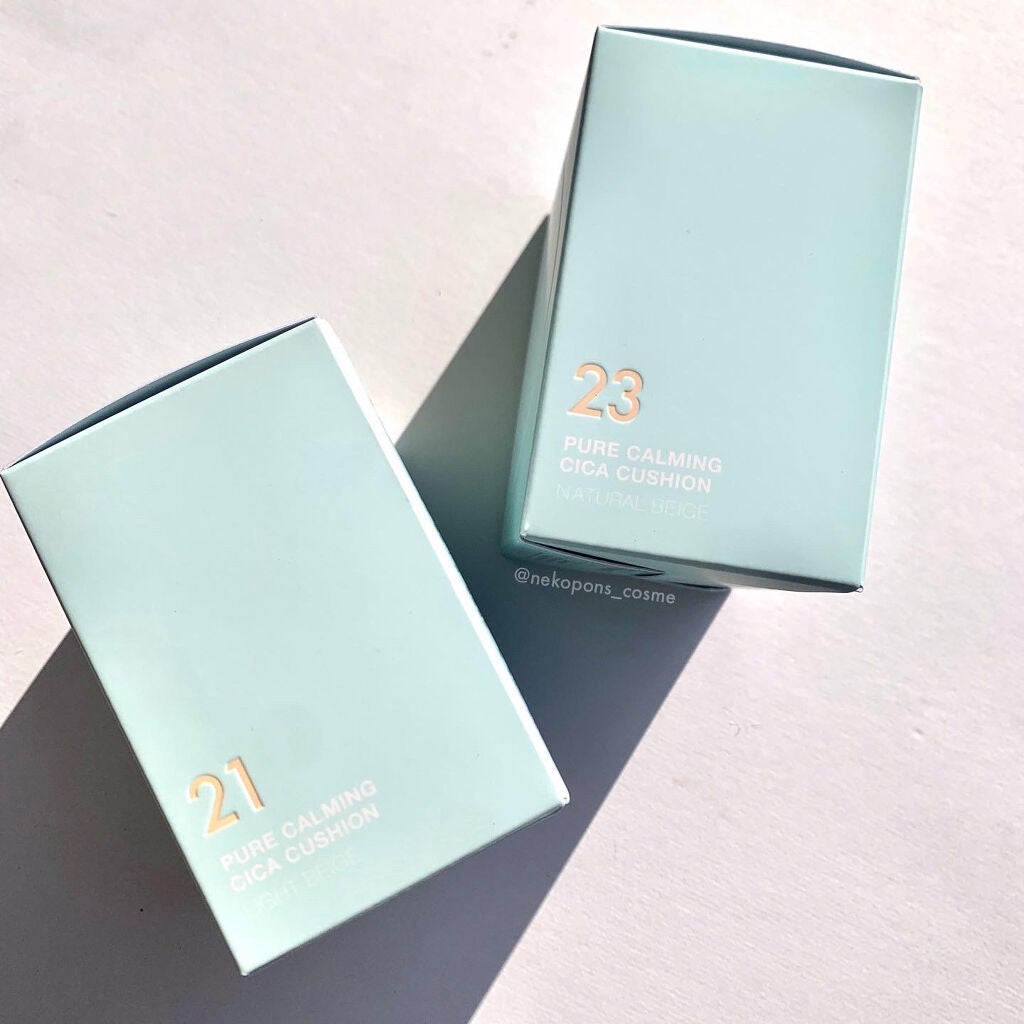 ピュアカーミングシカ クッションファンデーション/BY ECOM/クッションファンデーションを使ったクチコミ(6枚目)