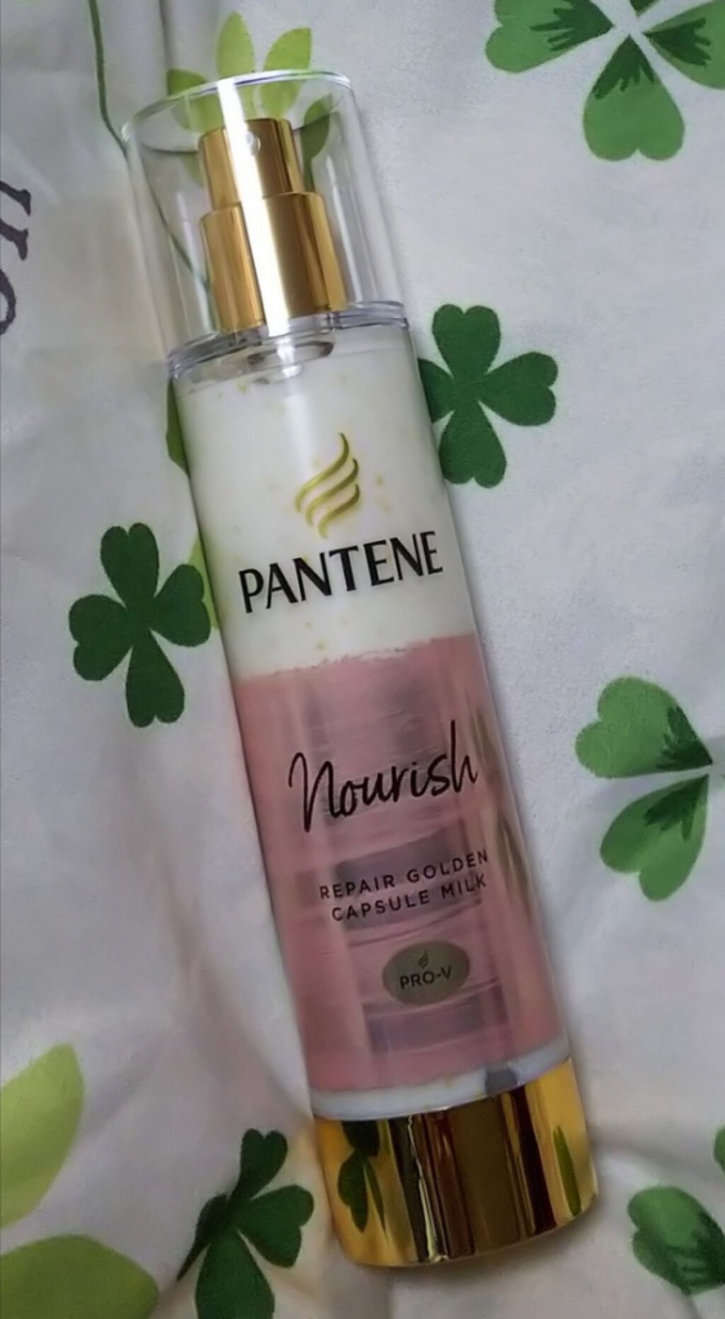 リペアー ゴールデン カプセル ミルク/パンテーン/ヘアミルクを使ったクチコミ（1枚目）