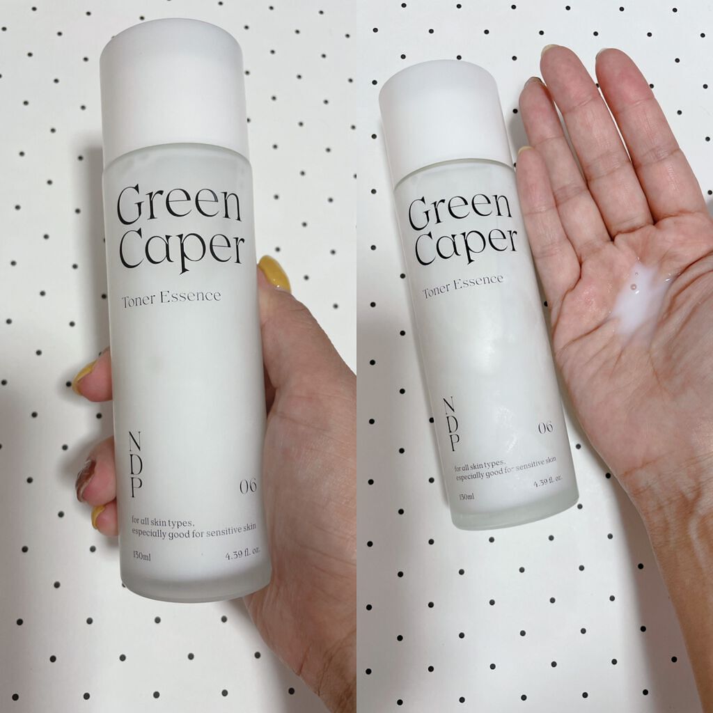 Green Caper Toner Essence/NATURAL DERMA PROJECT/化粧水を使ったクチコミ（3枚目）