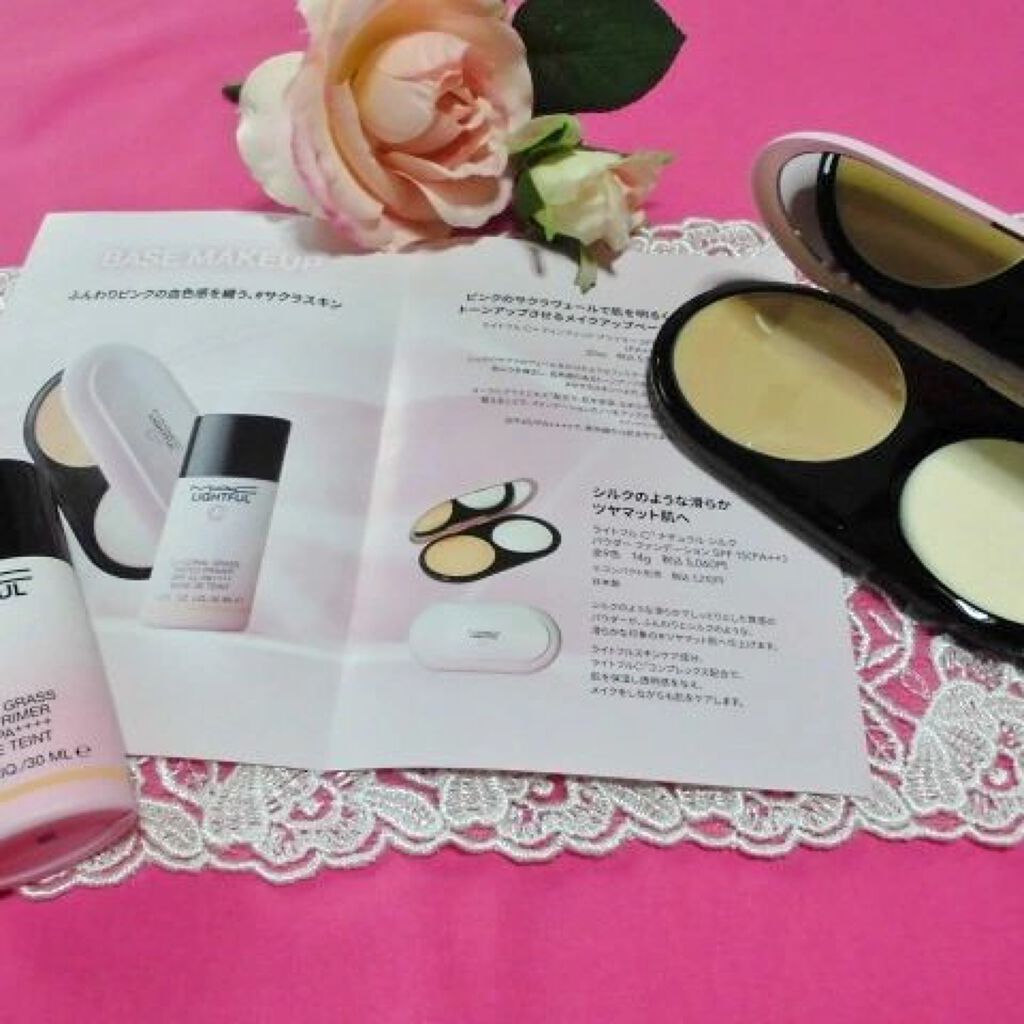 ライトフル Ｃ＋ティンティッド プライマーSPF45(PA++++)/M・A・C/化粧下地を使ったクチコミ（3枚目）