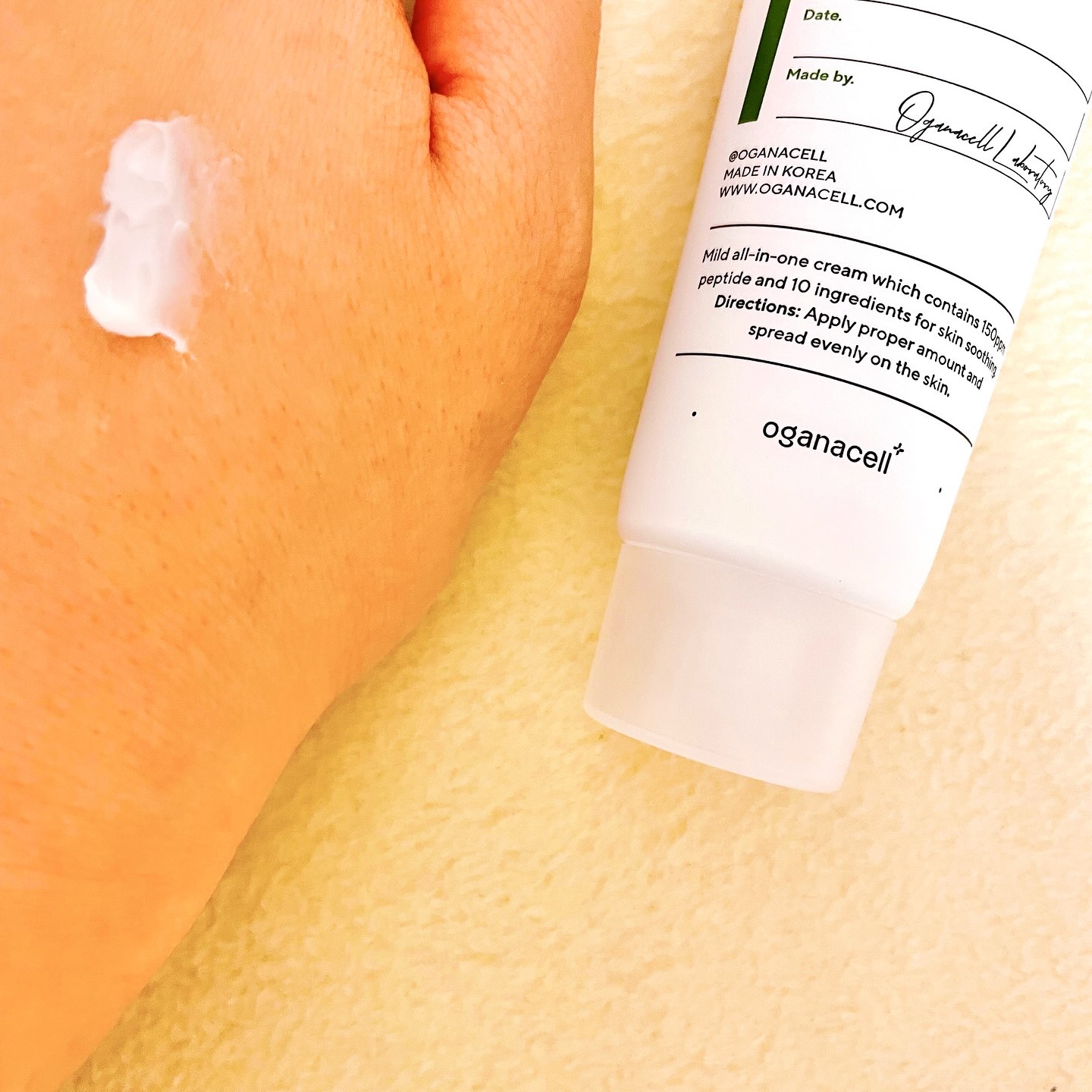 ペプチドリカバリークリーム/OGANACELL/フェイスクリームを使ったクチコミ（3枚目）