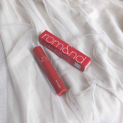 ジューシーラスティングティント/rom&nd/リップティントを使ったクチコミ(2枚目)