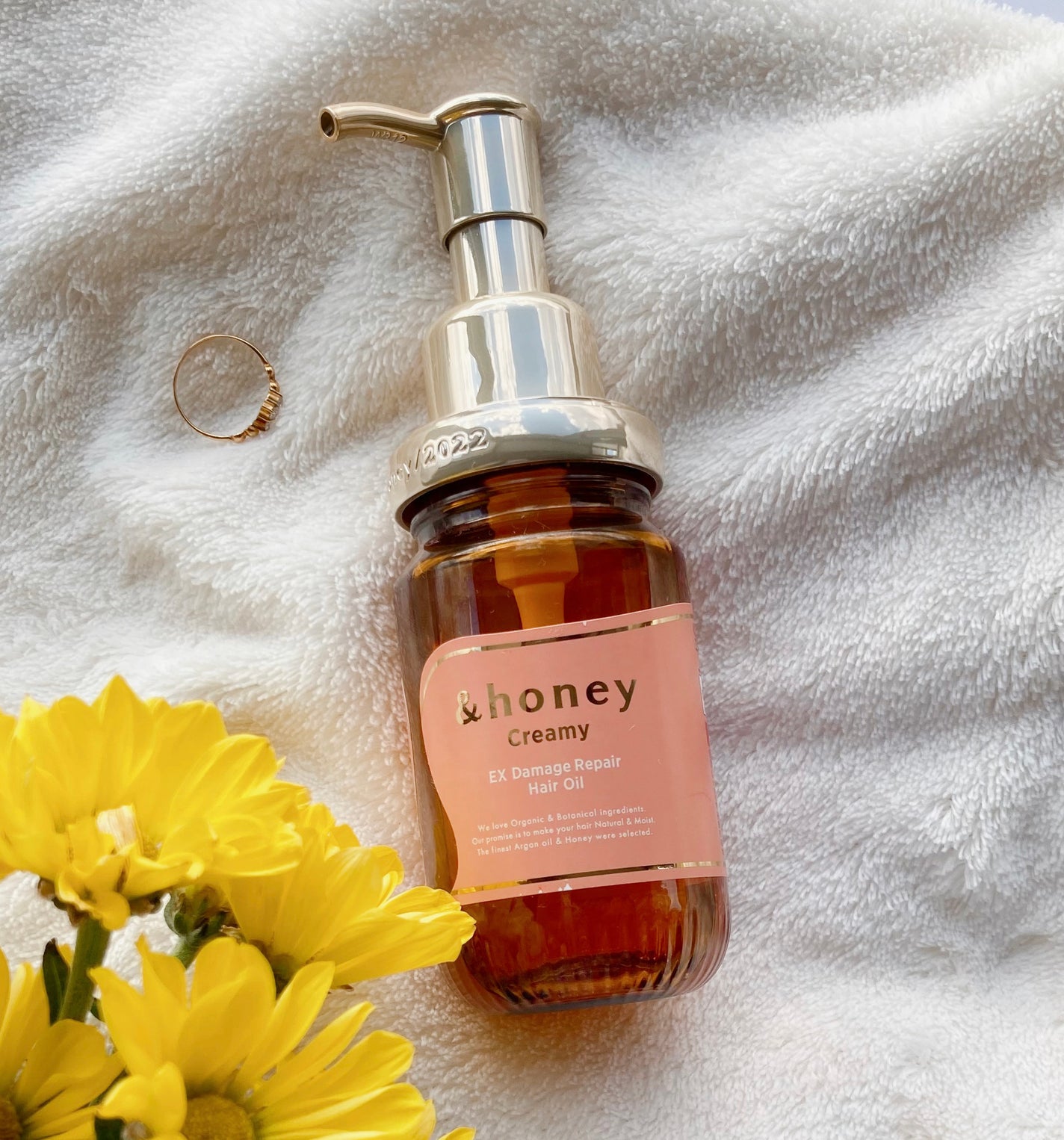 &honey Creamy EXダメージリペアヘアオイル3.0/&honey/ヘアオイルを使ったクチコミ(5枚目)