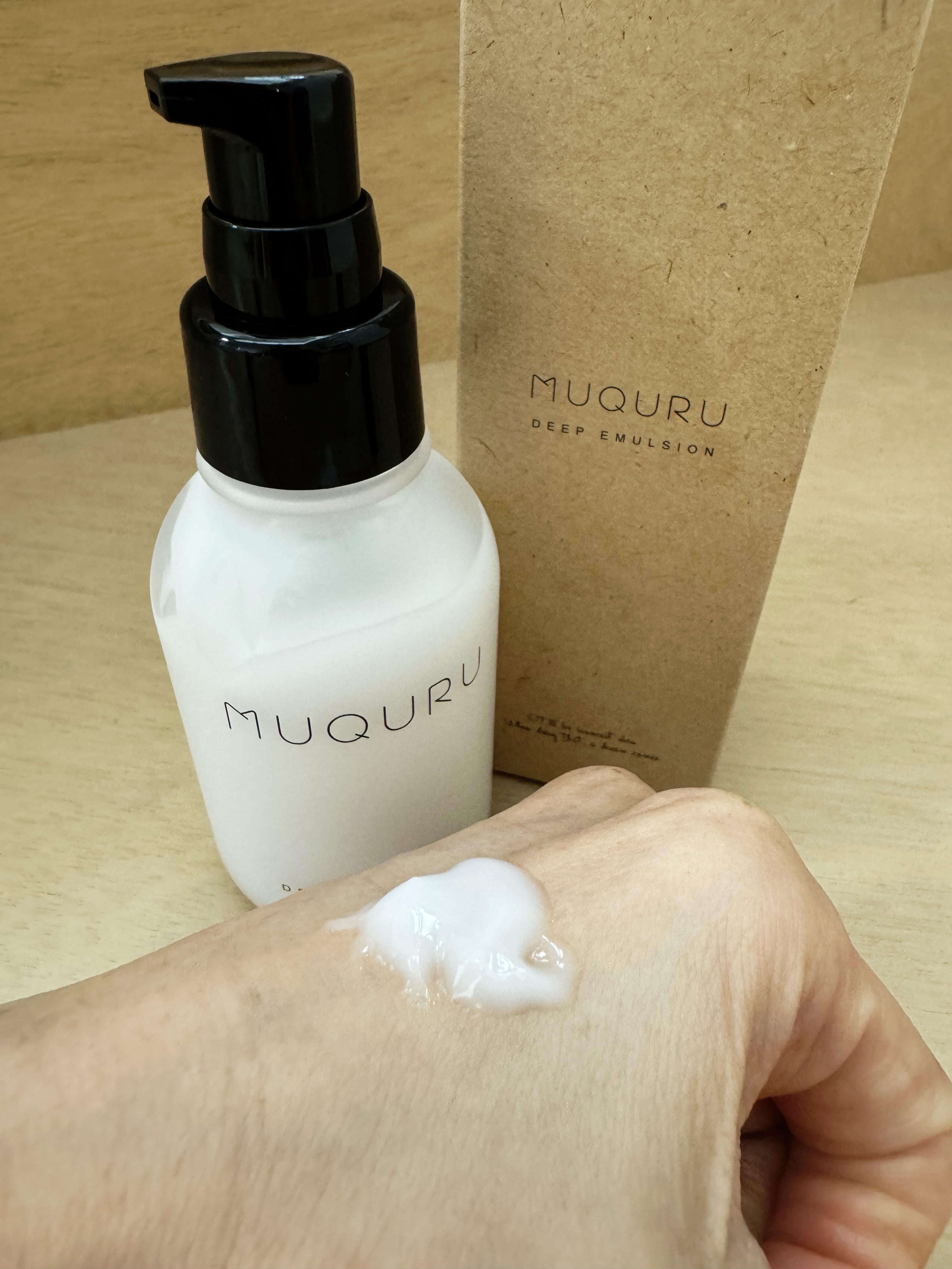 ディープエマルジョン/MUQURU/乳液を使ったクチコミ（2枚目）