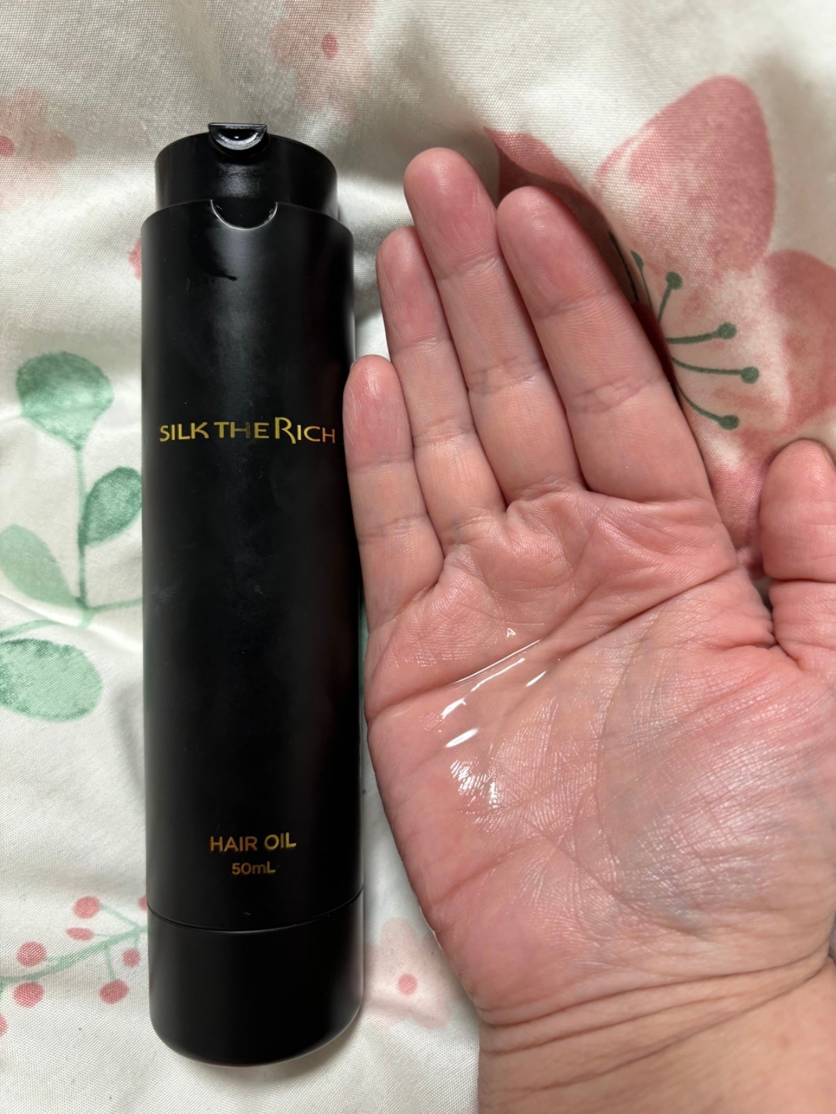 SILK THE RICH ヘアオイルMNM/SILK THE RICH/ヘアオイルを使ったクチコミ(1枚目)