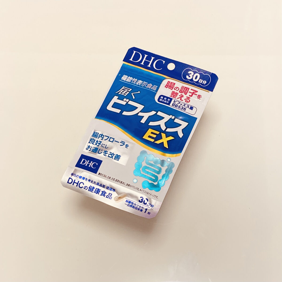 届くビフィズスEX/DHC/健康サプリメントを使ったクチコミ（1枚目）