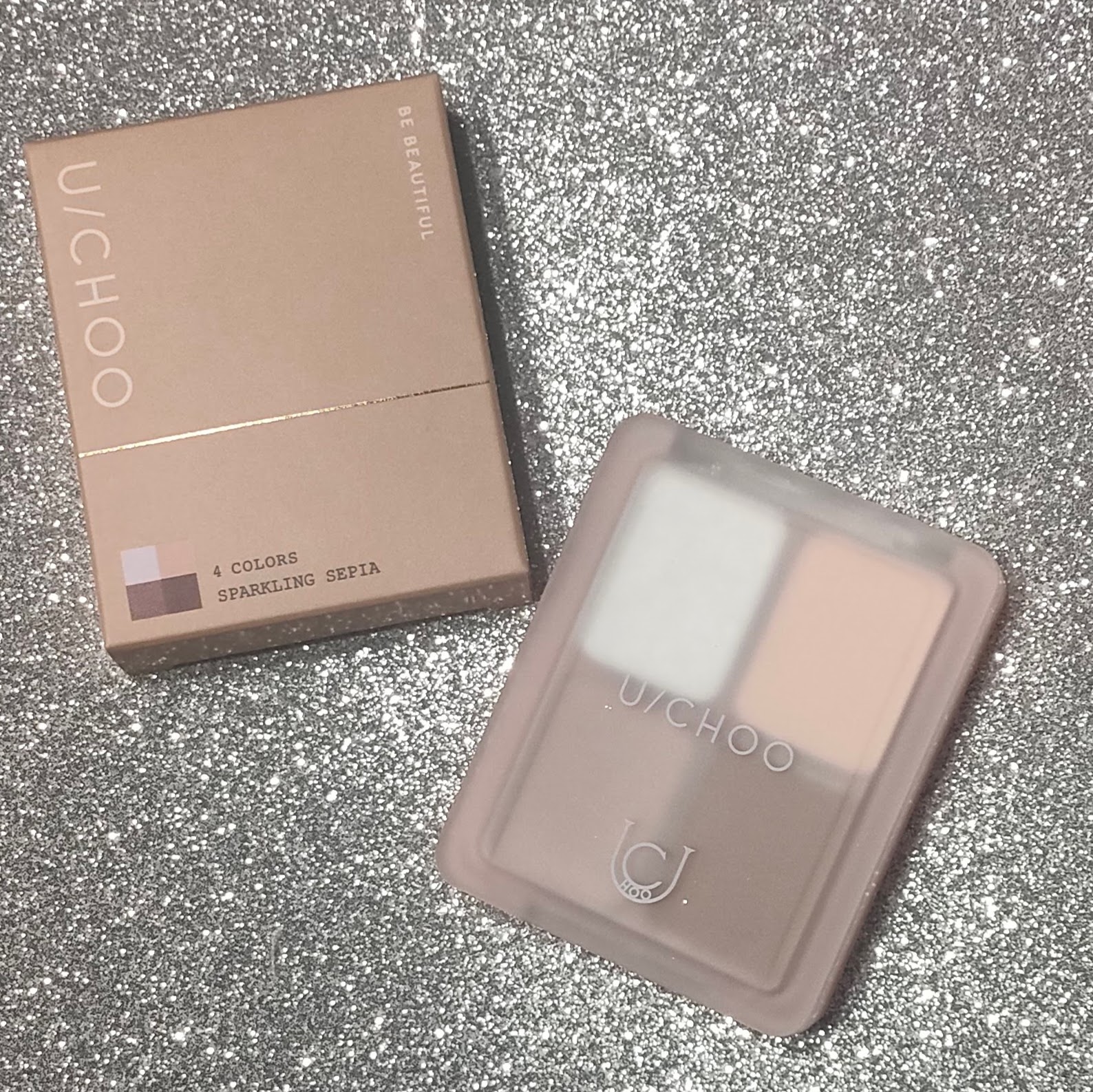  グラム アイ シャドウ スパークリングセピア(SPARKLING SEPIA)/U/CHOO/アイシャドウパレットを使ったクチコミ（2枚目）