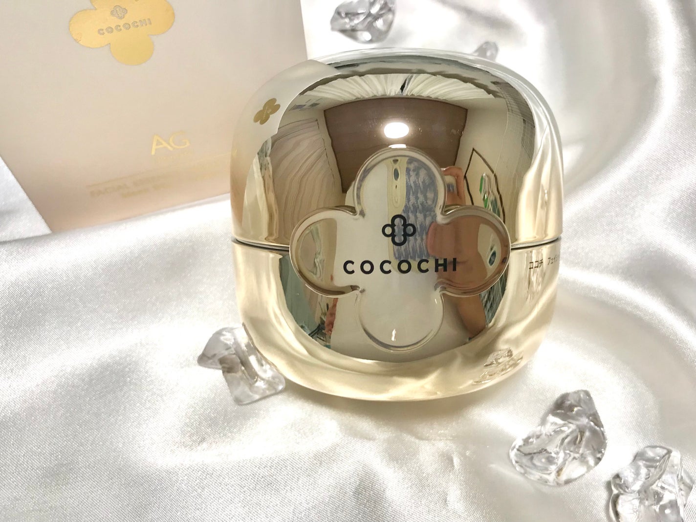 フェイシャル エッセンス クリームマスク/COCOCHI/フェイスクリームを使ったクチコミ(2枚目)