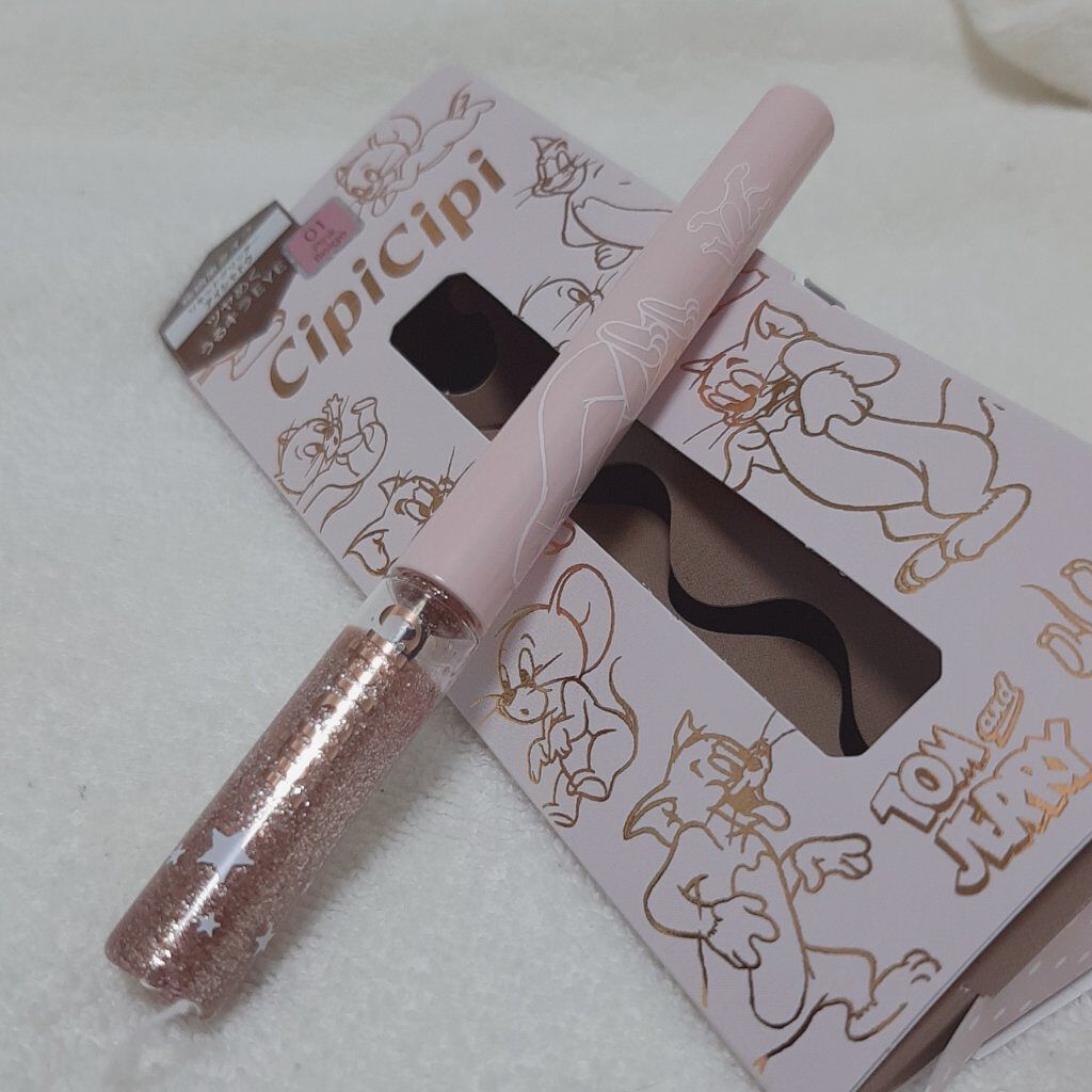 リキッド グリッター シャドウ/rom&nd/グリッターを使ったクチコミ（1枚目）