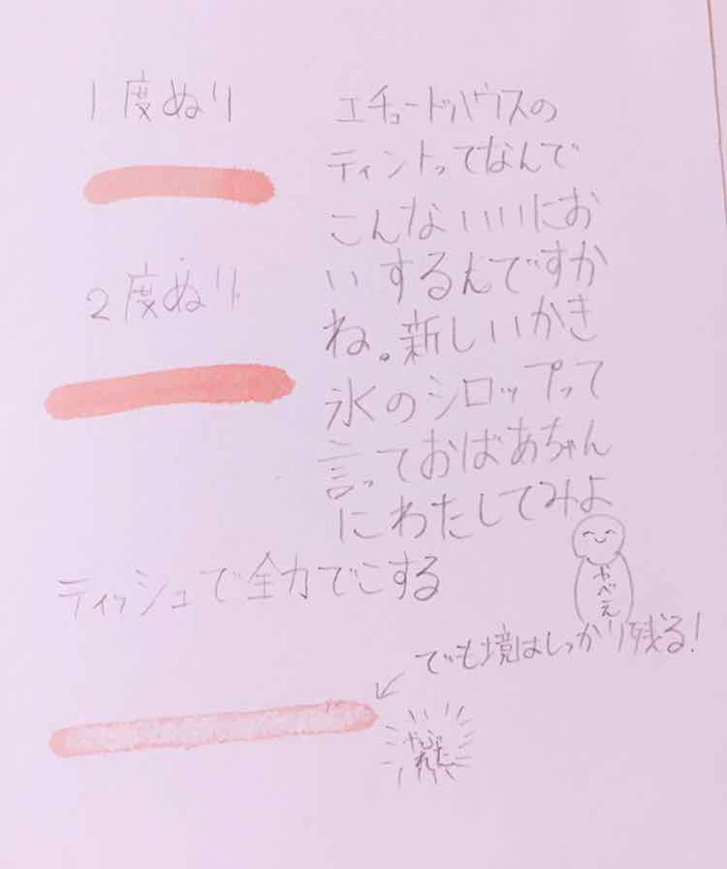 ウォーターティント/ETUDE/リップグロスを使ったクチコミ（2枚目）