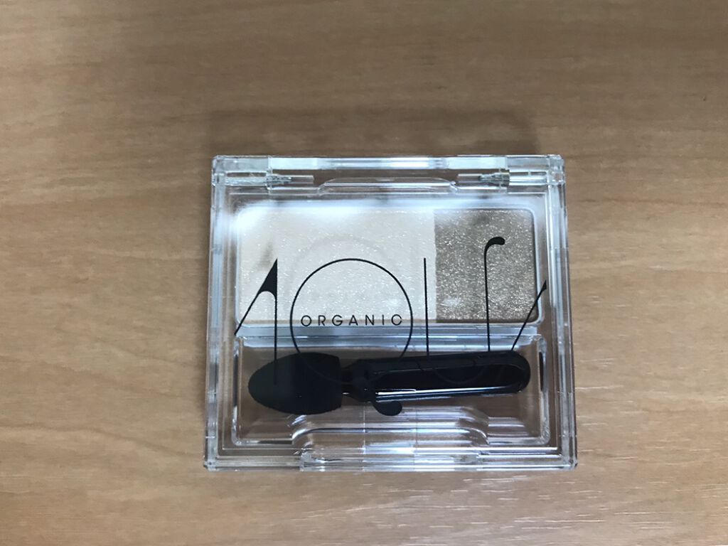 オーガニックデュオシャドー/アクア・アクア/アイシャドウパレットを使ったクチコミ（1枚目）