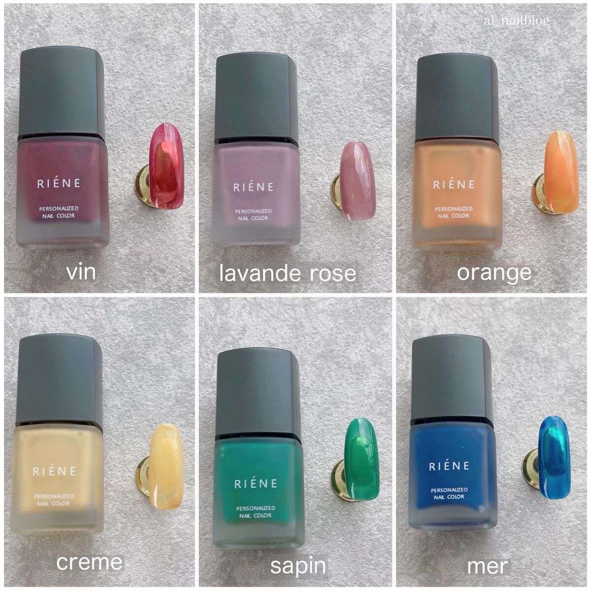 アクアマニキュア/RIENE/マニキュアを使ったクチコミ（3枚目）