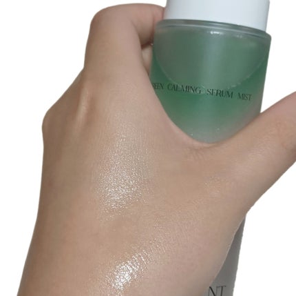 グリーンカーミングセラムミスト/Free Moment /ミスト状化粧水を使ったクチコミ(3枚目)