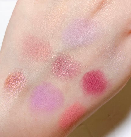 クォーツ 9色アイシャドウパレット(ドリームランドアイシャドウ)/ZEESEA/アイシャドウパレットを使ったクチコミ(4枚目)