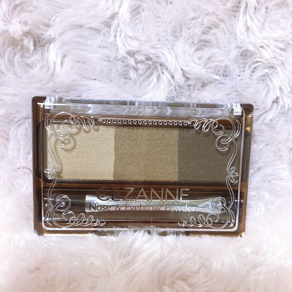 ノーズ＆アイブロウパウダー/CEZANNE/パウダーアイブロウを使ったクチコミ（2枚目）