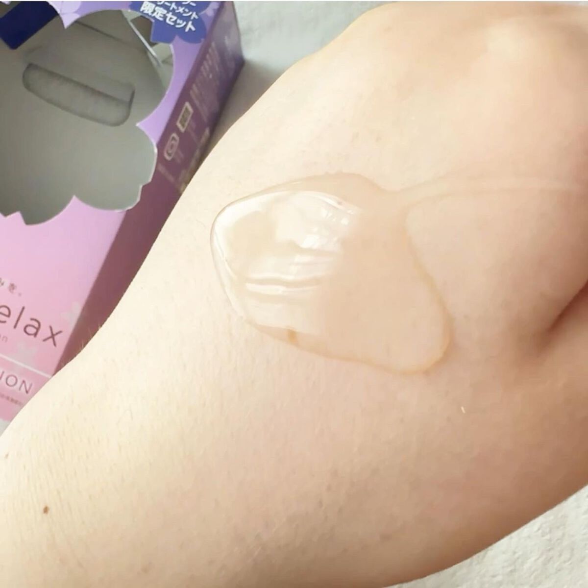 夜桜限定セット 甘く華やぐ夜桜の香り/Off&Relax/市販シャンプーを使ったクチコミ(4枚目)