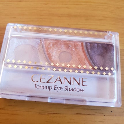 トーンアップアイシャドウ/CEZANNE/アイシャドウパレットを使ったクチコミ(1枚目)