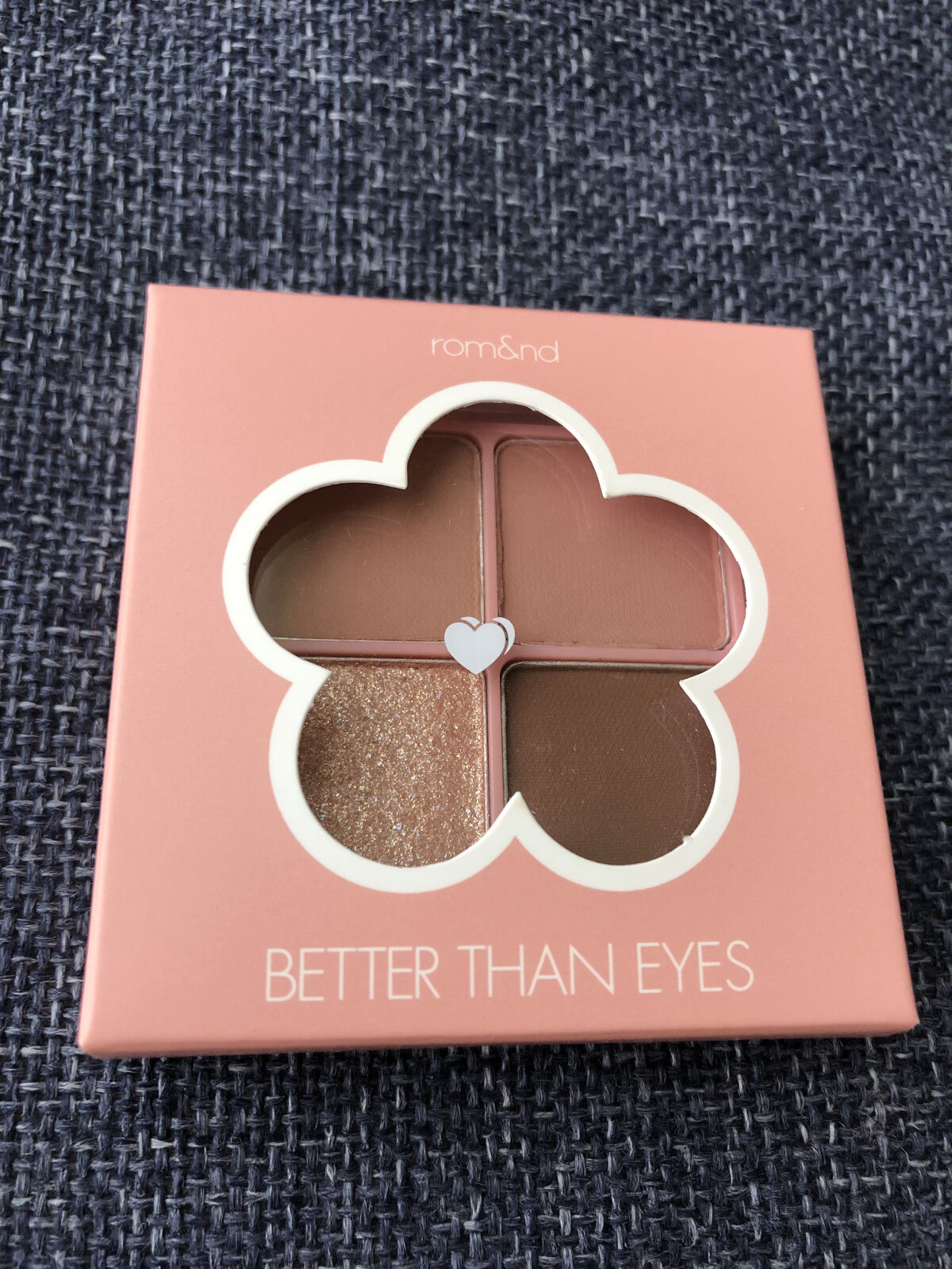 ベターザンアイズ/rom&nd/アイシャドウパレットを使ったクチコミ（3枚目）