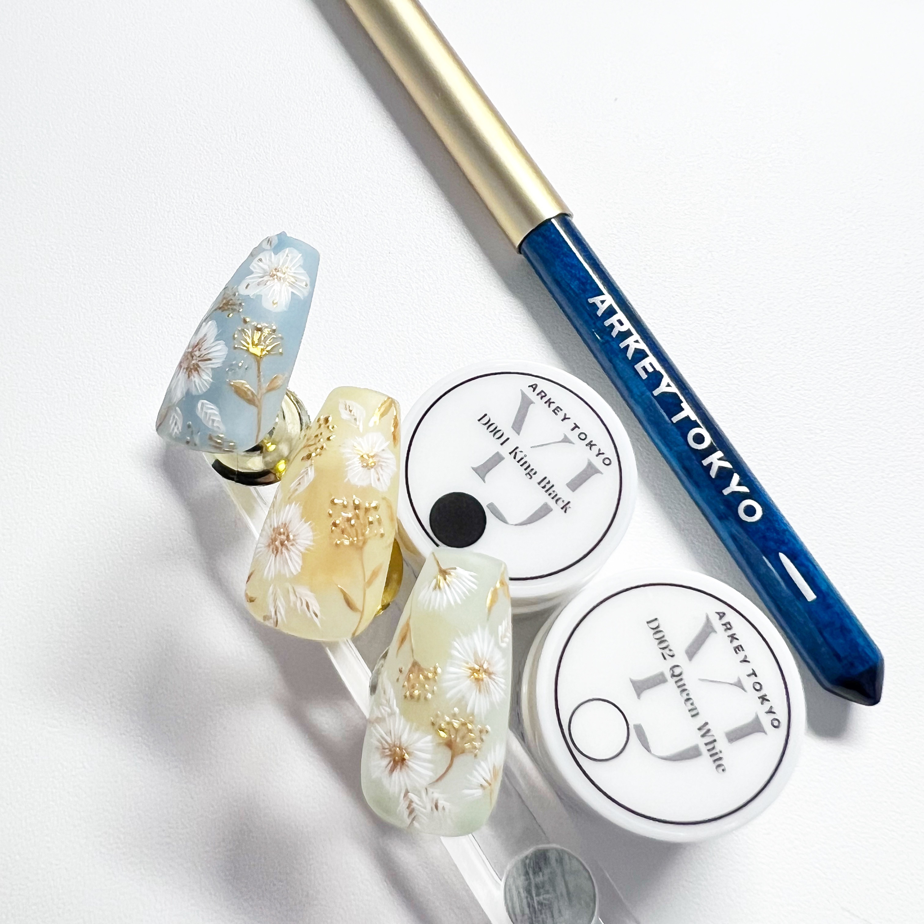 ARKEY TOKYO NONWIPE TOP #4のクチコミ「ARKEY TOKYOのドローイングとライナー筆描きやすすぎてほんとに買ってよかった！
そして.....」（1枚目）