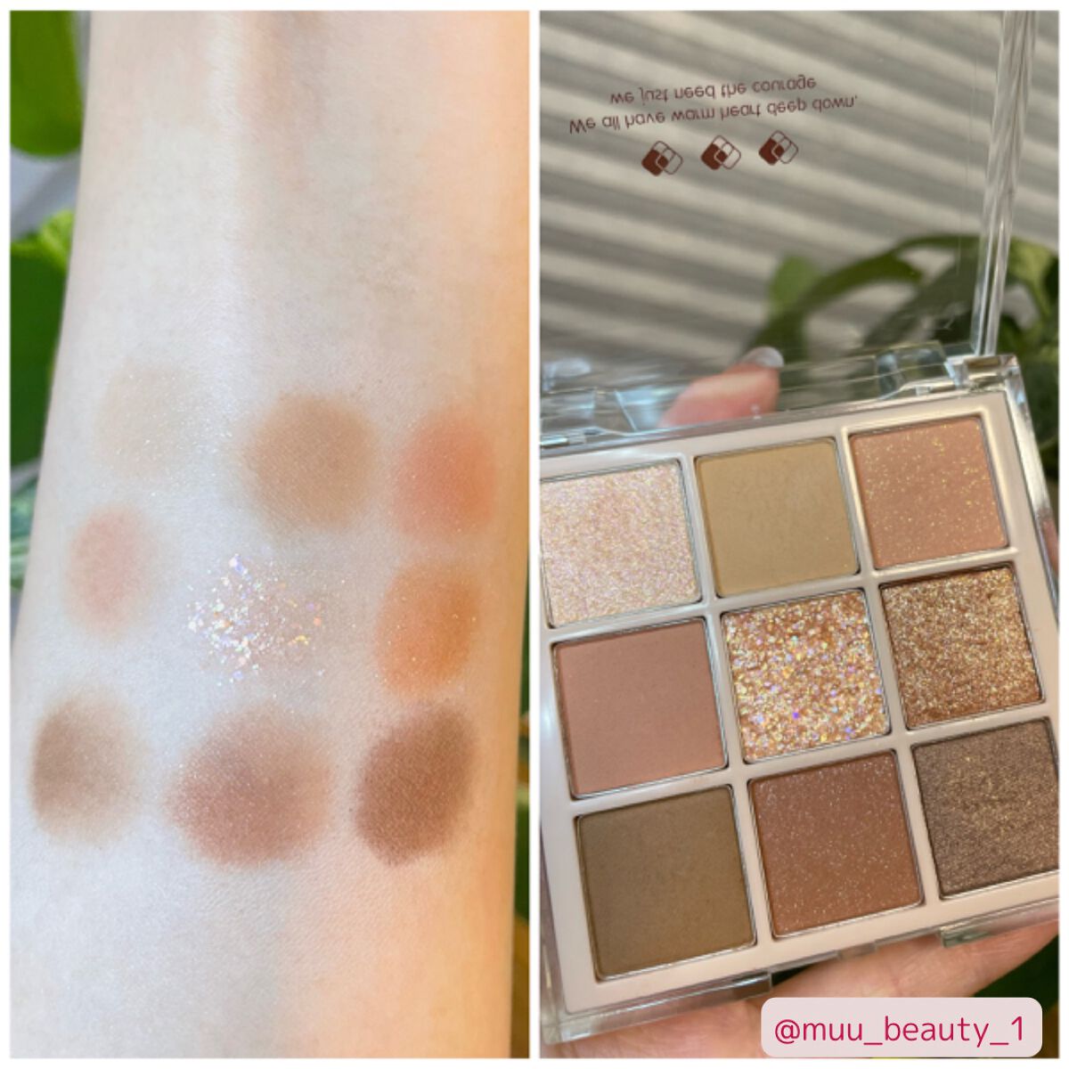 KEYBO FALL IN LOVE SHADOW PALETTE/keybo/アイシャドウパレットを使ったクチコミ(2枚目)