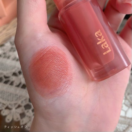 ジェリーイングヌードグロス/Laka/リップグロスを使ったクチコミ(4枚目)