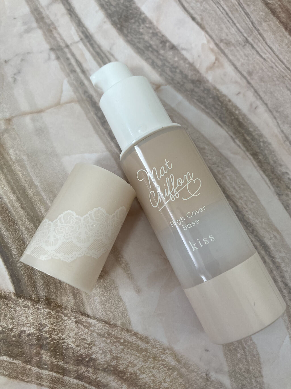 キス マットシフォン UVハイカバーベース/KiSS/化粧下地を使ったクチコミ（2枚目）