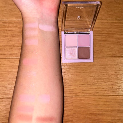 ベターザンアイズ ミルクシリーズ/rom&nd/アイシャドウパレットを使ったクチコミ(5枚目)