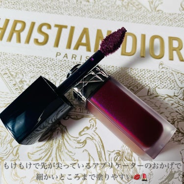 ルージュディオールフォーエヴァーリキッドシークイン/Dior/口紅を使ったクチコミ（5枚目）
